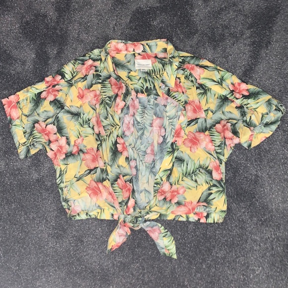 American Eagle Outfitters Tops - American Eagle Size Large Hawaiian Shirt